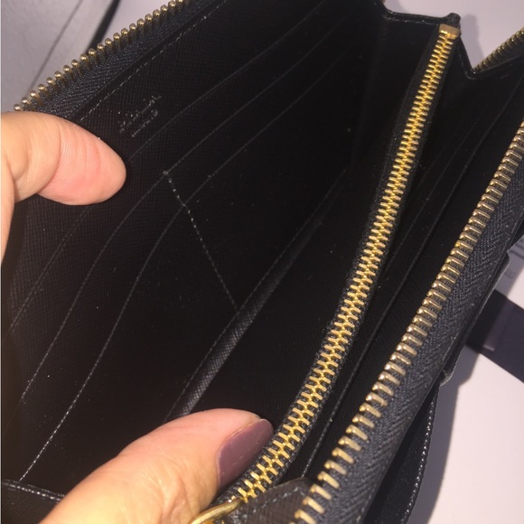 Authentic PRADA Saffiano Ribbon long wallet - Picture 11 of 14